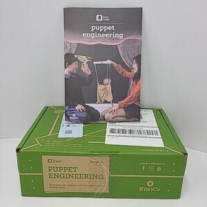 Kiwi Co. Crate Puppet Engineering Build Own Puppet Ages 5+ New Complete